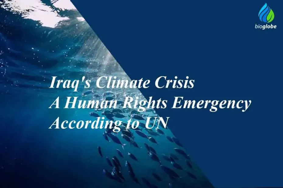 Iraq's Climate Crisis - A Human Rights Emergency According to UN 1 Iraqs Climate Crisis A Human Rights Emergency According to UN